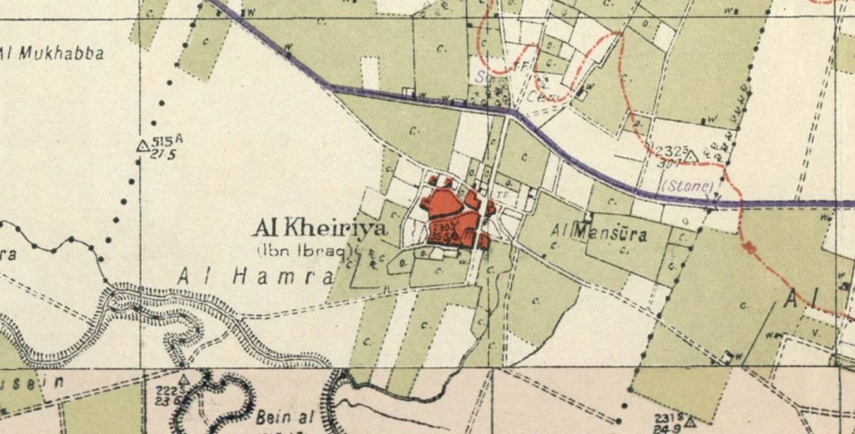 alKhayriyya Palestine Open Maps