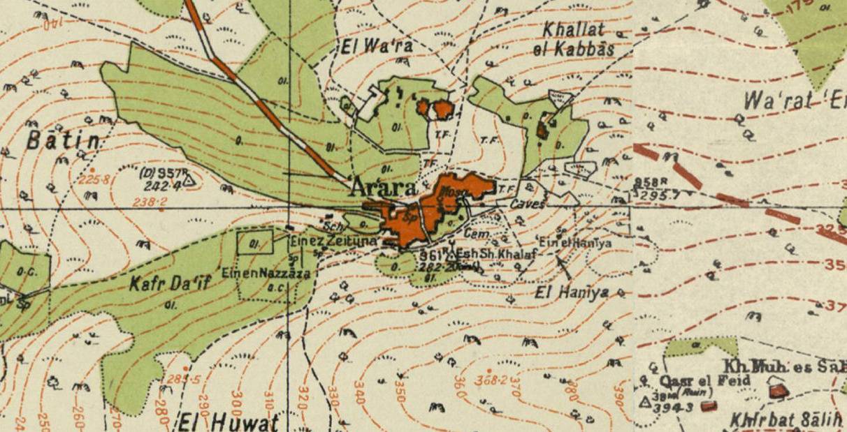 Ar'ara - Palestine Open Maps