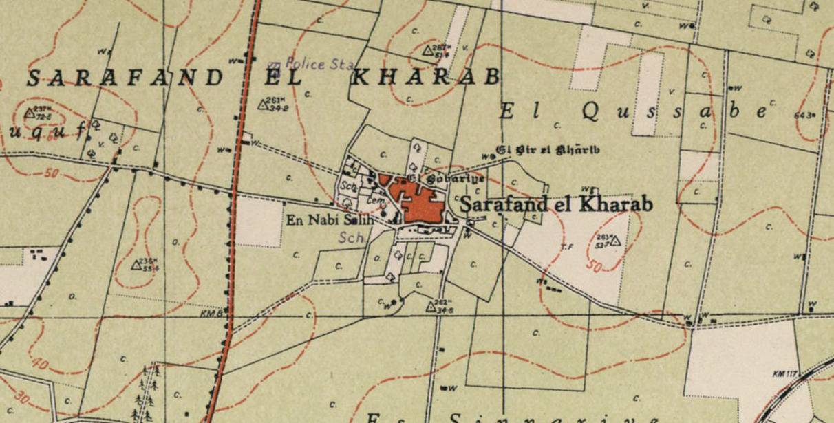 Sarafand alKharab Palestine Open Maps